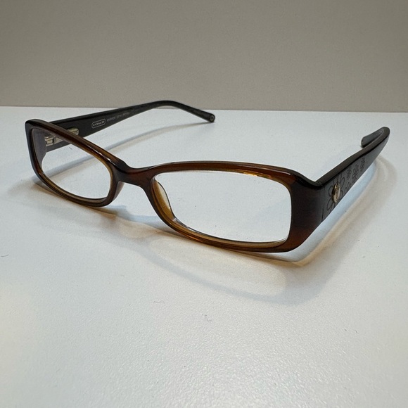 FRAMES ONLY- COACH MIRANDA (2014) BROWN 46•16•135 COACH EYEGLASSES FRAMES - Picture 2 of 14